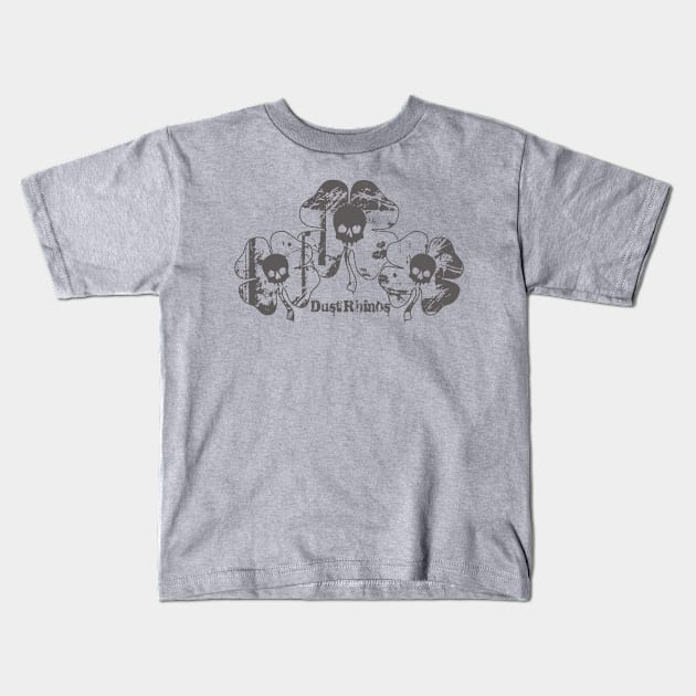 DR Skulls Trio dk Kids T-Shirt by Dust Rhinos Swag Store